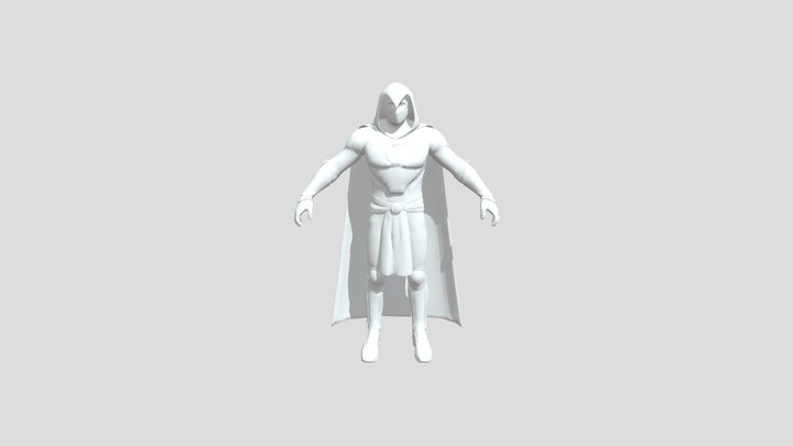 Moon Knight 3D Model