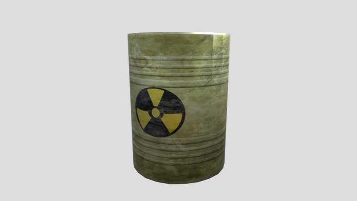 First Custom Barrel 3D Model