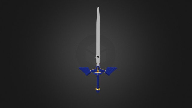 Master Sword 3D Model