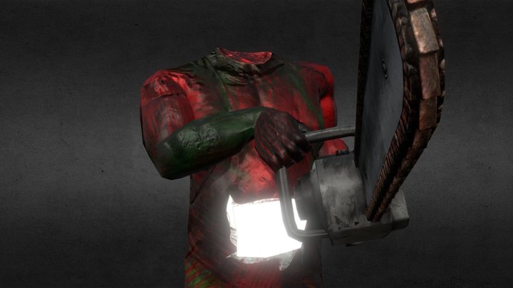 Dipsy Brute (Chainsaw) ST2 3D Model