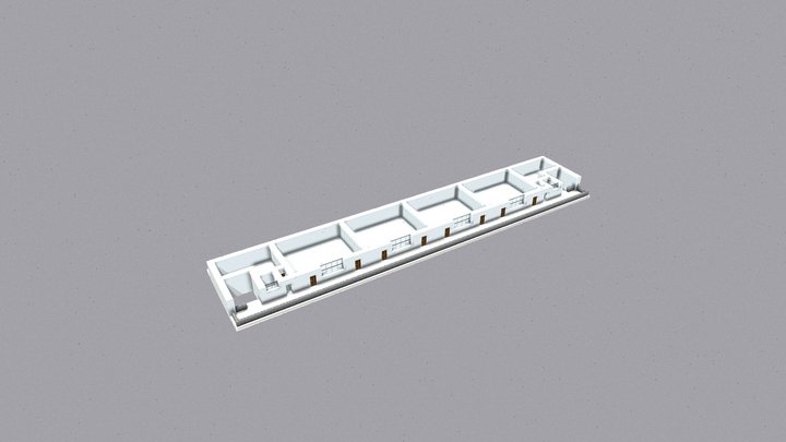 F3 Cross Section 3D Model