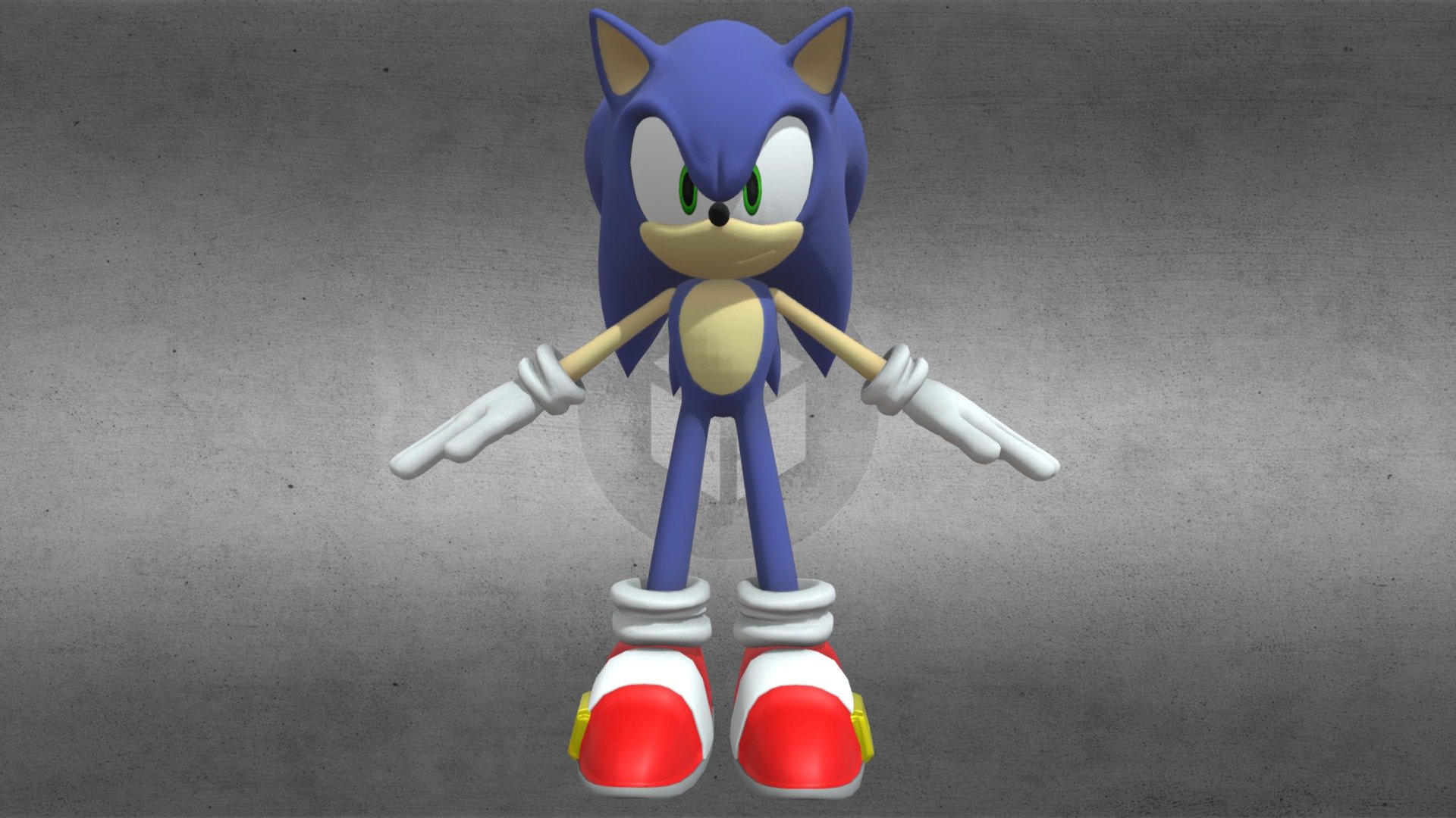 Sonic(Sonic Generations) - Download Free 3D model by SonicprimeG19 ...