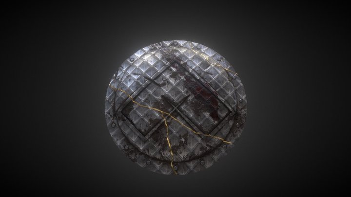 Spartan shield 3D Model