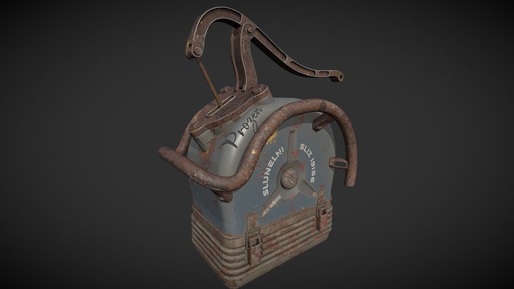 Jerrycan of "Solar Slime" 3D Model