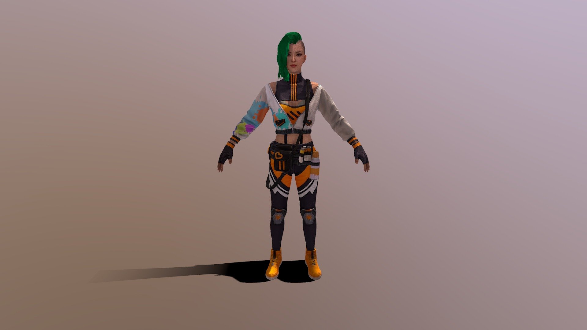 Pubg Character 3d Model By Lonerdev Ankitdas 1cde405 Sketchfab 9673