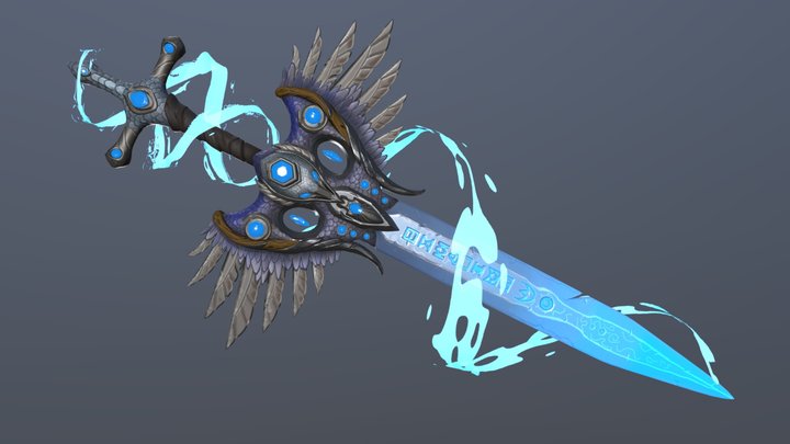 The Legend of King Arthur Challenge: Excalibur 3D Model