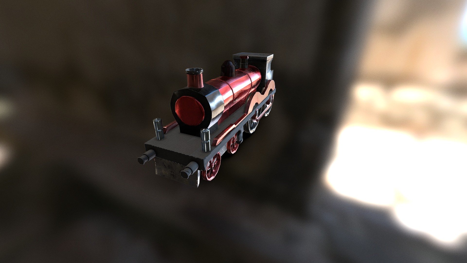 LOCOMOTORA A VAPOR