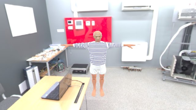 pablo Picasso 3D Model