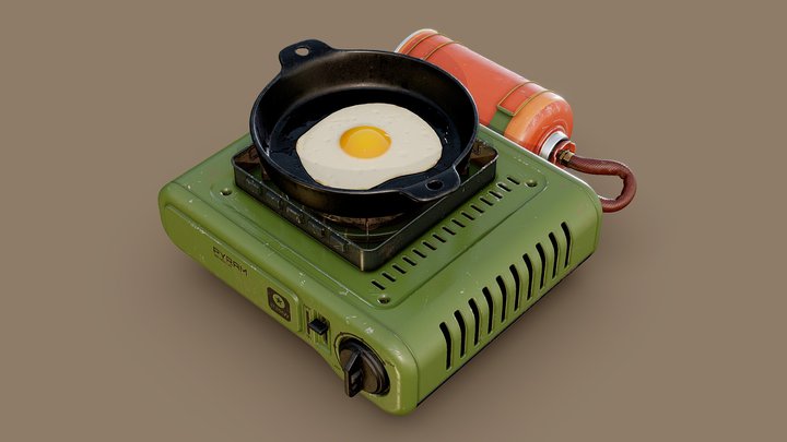 Vermicular Frying Pan 28cm with Lid - 3D model by afterwork-grocery  [8a6b673] - Sketchfab