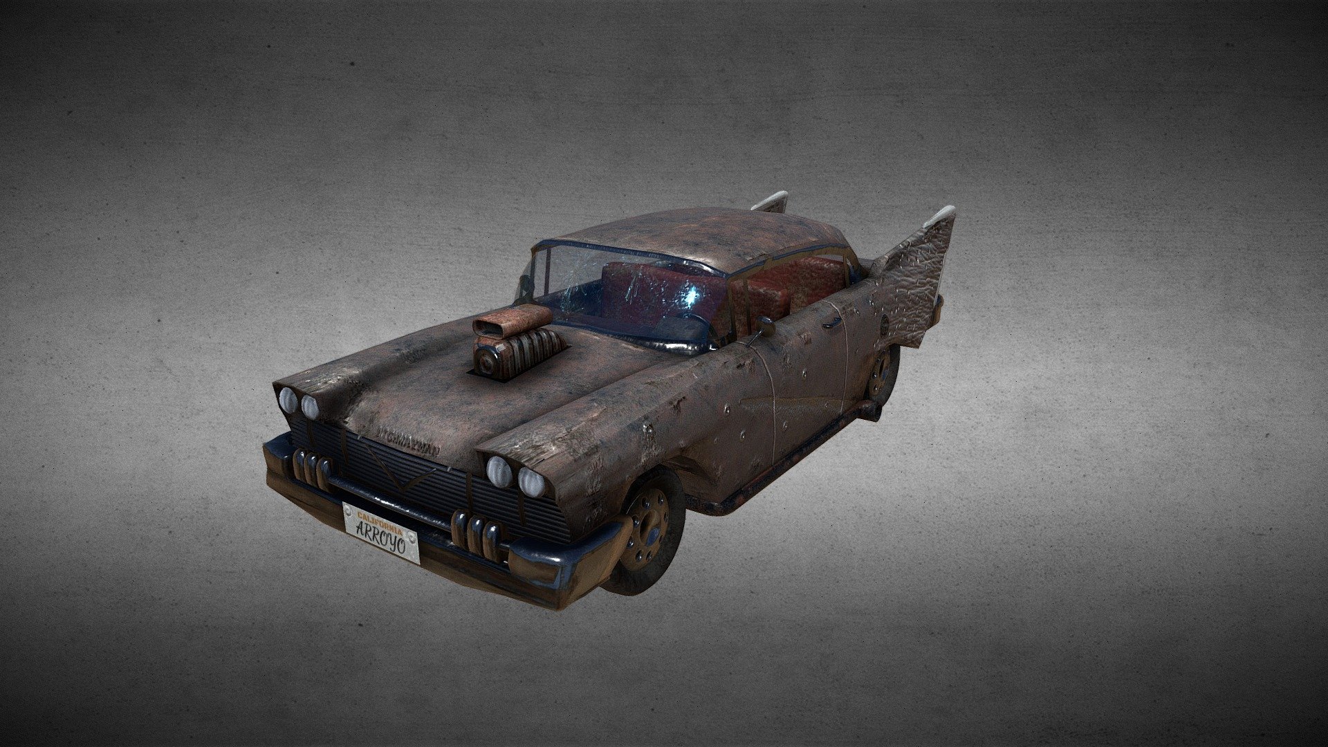 Fallout 4 police car фото 27