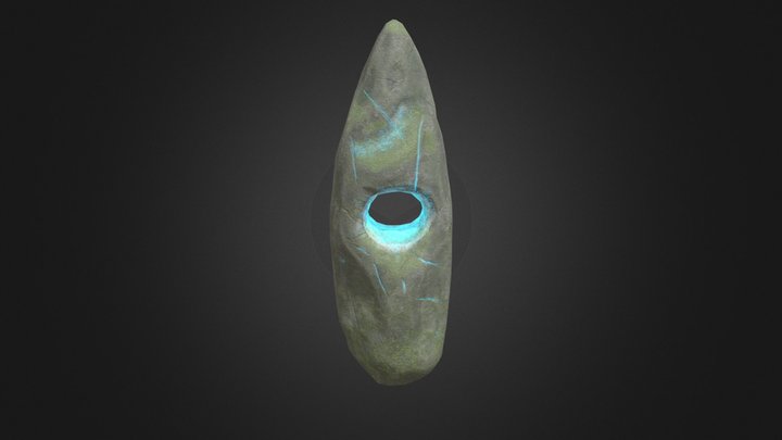 Fantasy Rock 3D Model