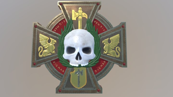 Эмблема Имперского Рыцаря 3D Model