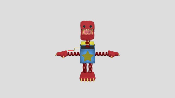 Boxy Boo 3D Model
