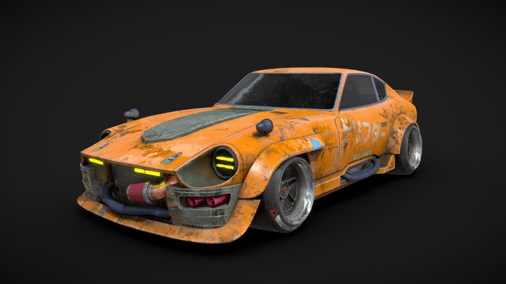 240Z - Drifter 3D Model