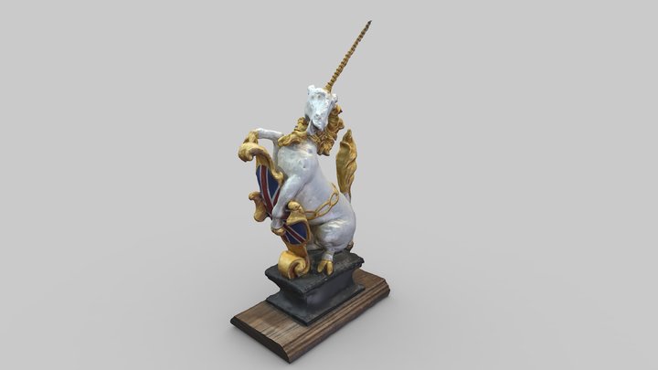 St James Garlickhythe Unicorn – Kostenloses 3D-Modell STL