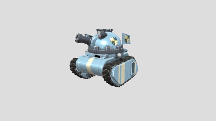 Ciel Republic Light Tank 3D Model