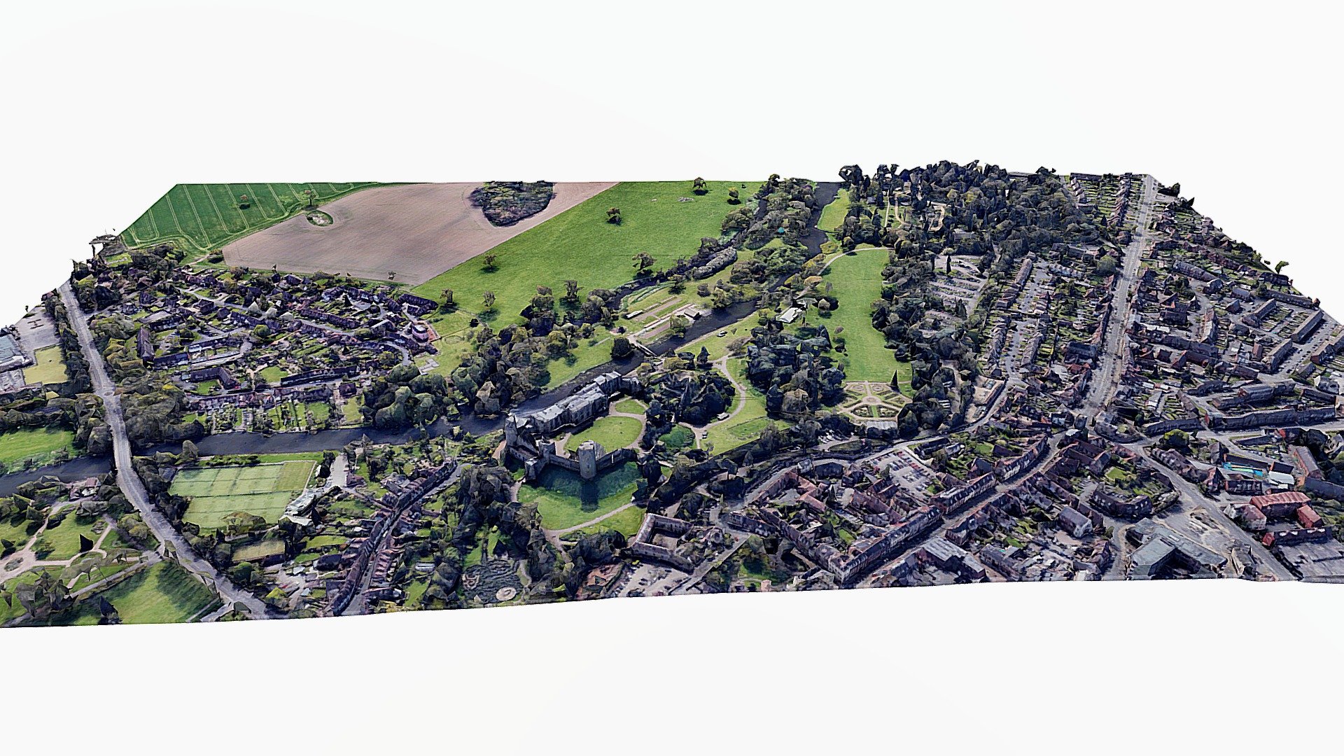 Warwick Castle 2 3D model by SENSIET (asensio) [1ce3133] Sketchfab