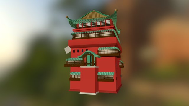 Templo 3D Model
