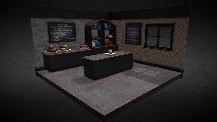 Bakery 3D Model