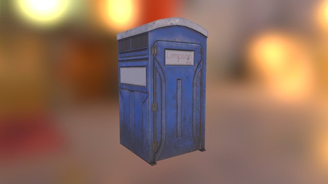Porta Potty 3D Model