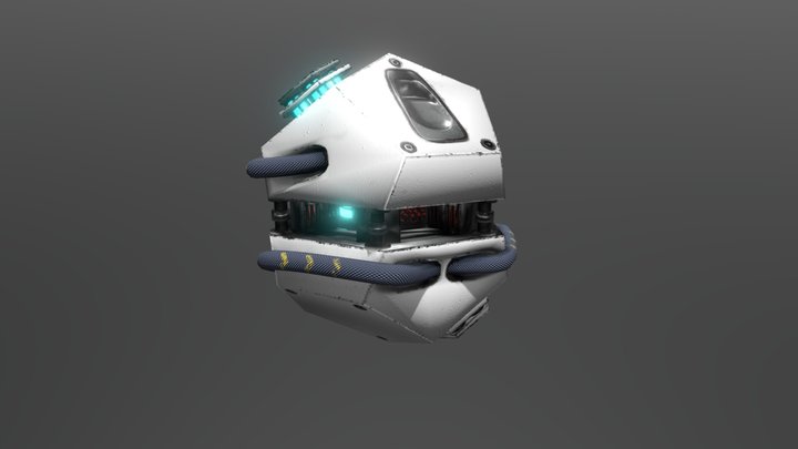 Grenade Teleporte 3D Model