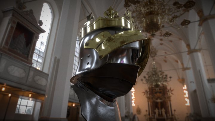 Richard III Helmet 3D Model