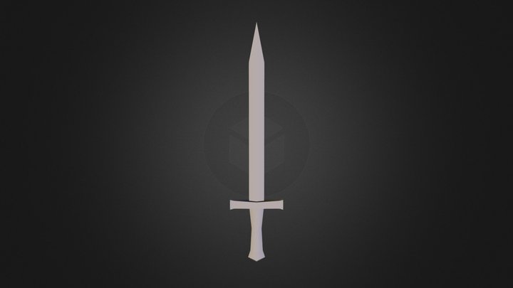 practice sword 3D Model