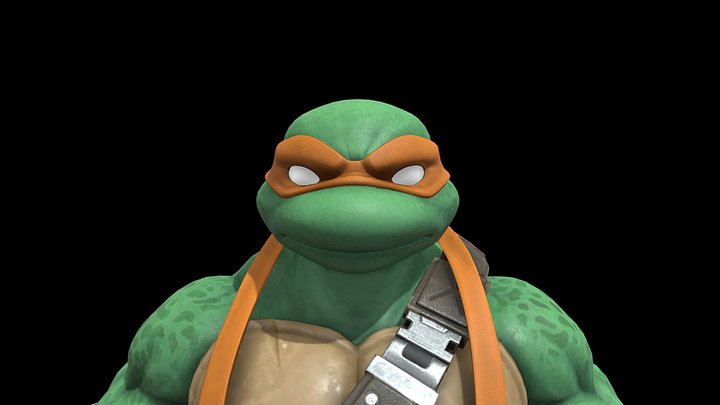 TMNT Michelangelo (Fortnite) 3D Model