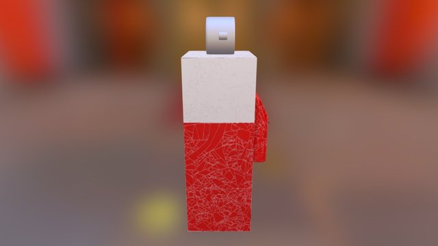 Juggernog frozen fridge 3D Model