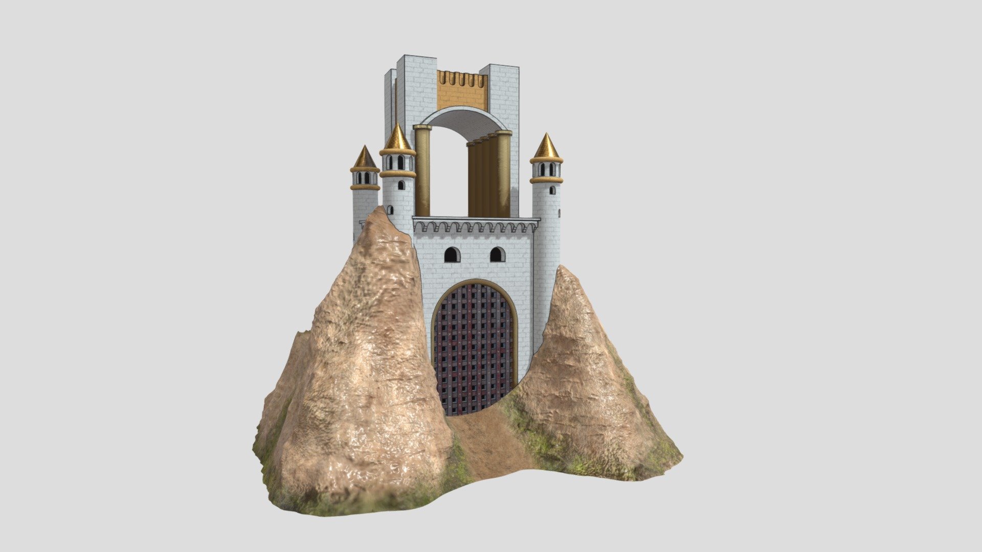 ArtStation - It takes two - Cardboard Castle