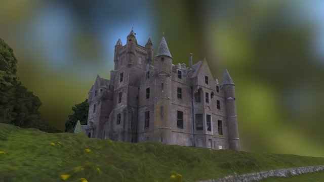 Balintore Castle 3D Model