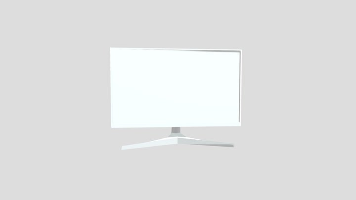 Monitor Gaming LG (low poly)