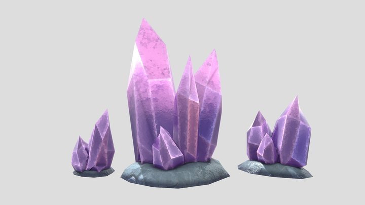 Crystals 3D Model