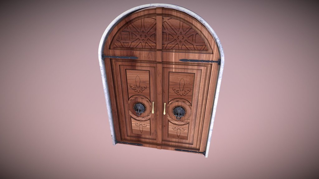 Old wooden Door