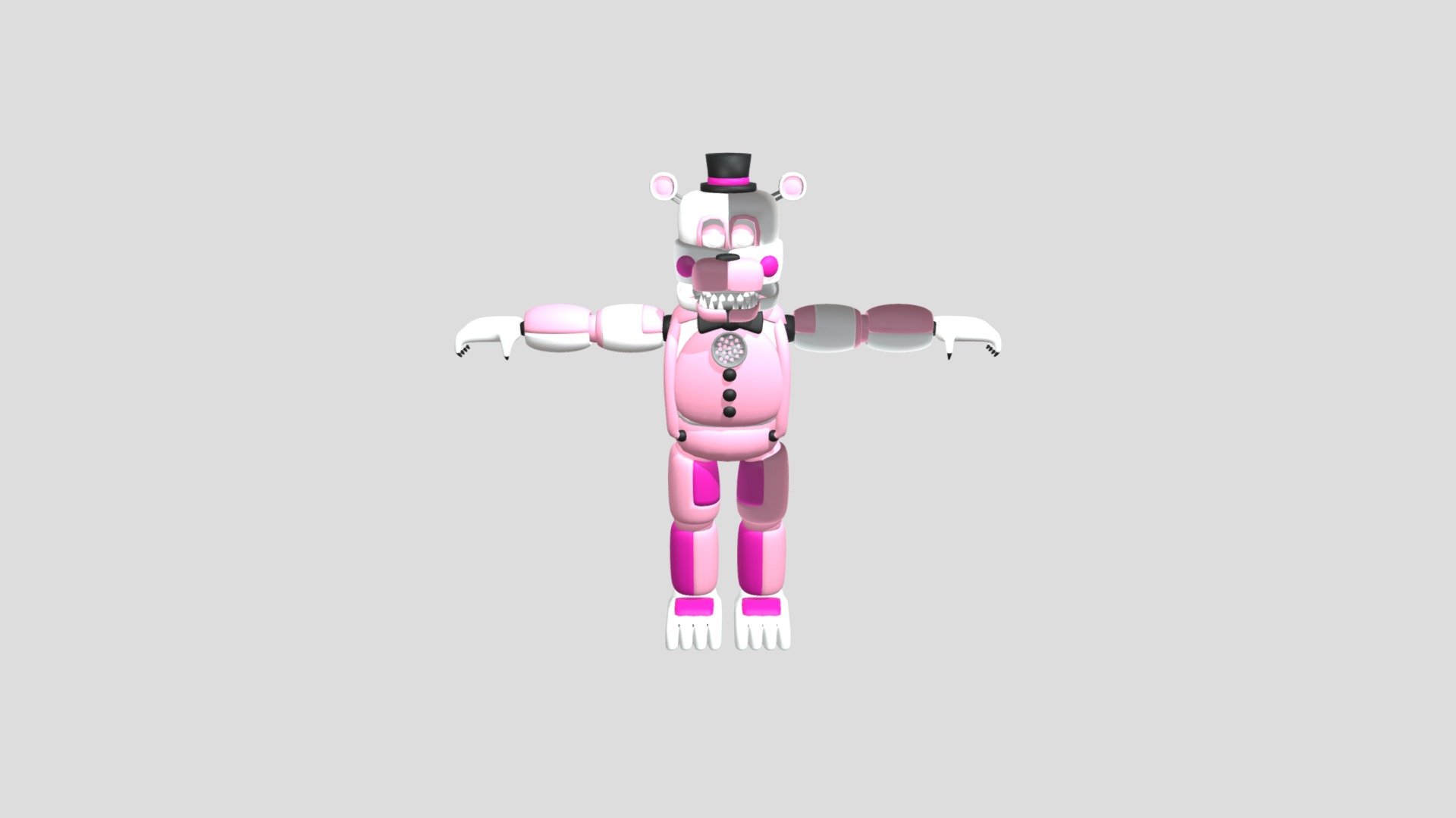 Stylized Prototype Funtime Freddy 1 - Download Free 3D model by Sparky ...