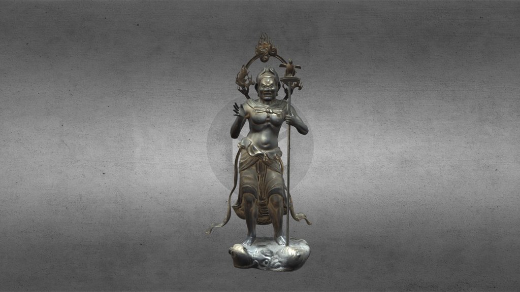 京都三十三間堂二十八部眾-No.19薩遮摩和羅