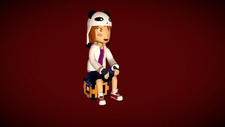 Katherine Talks 3D Model