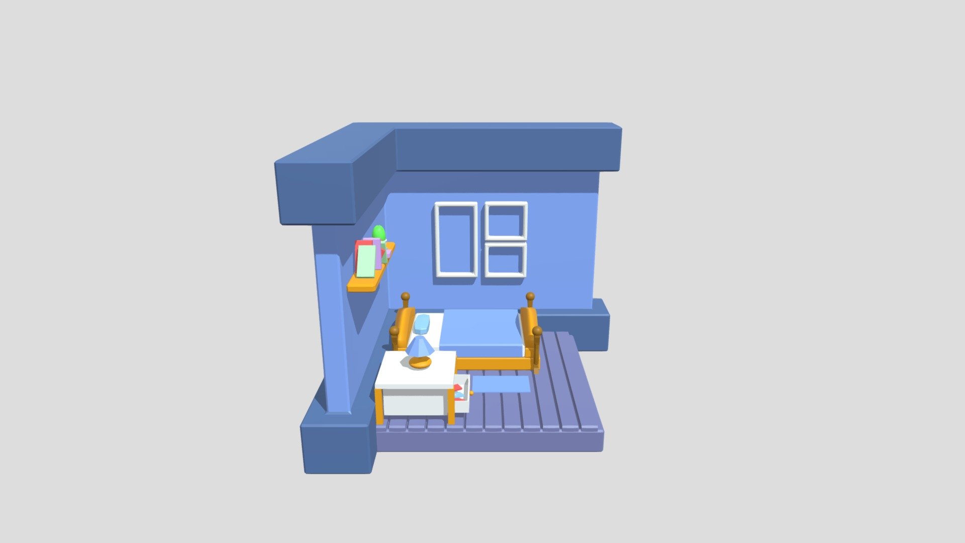 Another Single Isometric Room