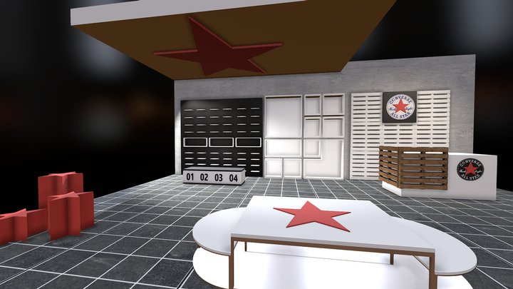 POP UP CONVERSE – Free 3D Model STL