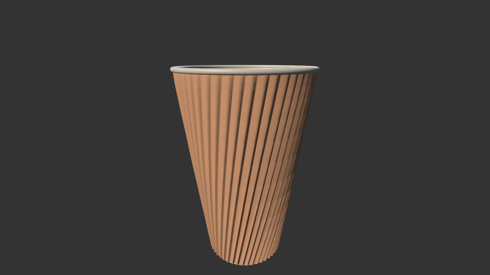 Ripple Wrap Cup - 3D model by fortunaenterprises [1cf2fc7] - Sketchfab
