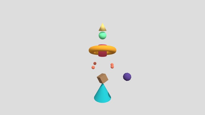 Totem Animado G35 3D Model