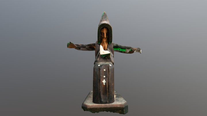 The Armed Monk 3D Model