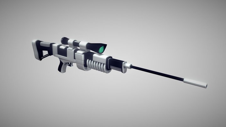 Sniper - Rifle - Gun 3D Model