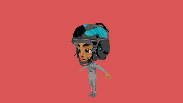 Spanko 3D Model