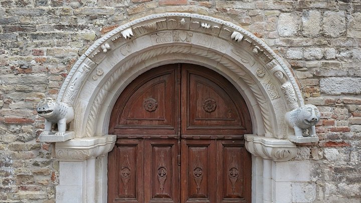 SS. Pietro e Andrea - Portale - Castelbasso 3D Model