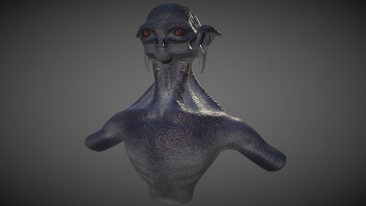 The Alien 3D Model