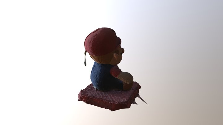 mario_toy 3D Model