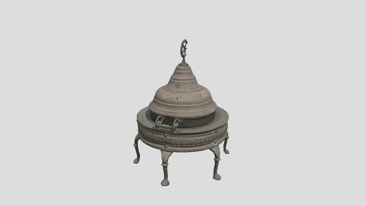 Turkish Mangali brazier 3D Model