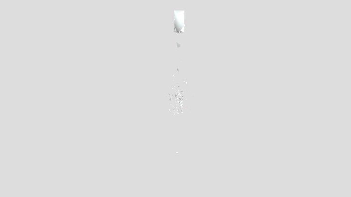 Shattering Glass Revised 02 3D Model