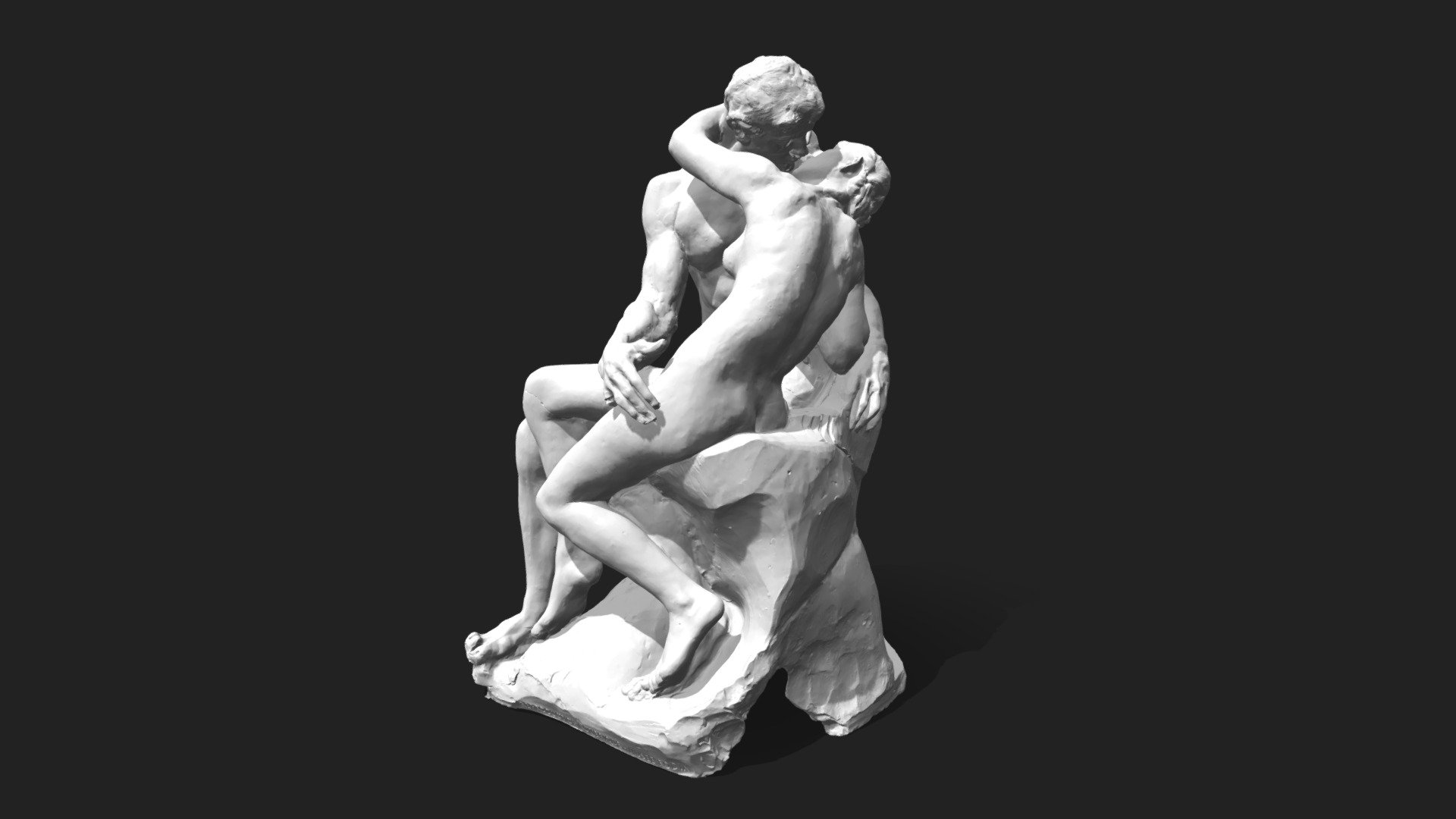 Le_Baiser_modifie_06_04_2021.stl — Sketchfab embed 3D viewer